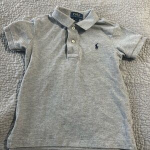 Polo by Ralph Lauren Kids Polo Shirt in Heather Gray
